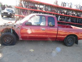 1996 Toyota Tacoma LX Burgundy Extended Cab 2.4L AT 2WD #Z22030